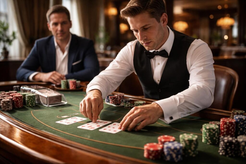 découvrez les étapes clés pour apprendre à jouer au live baccarat et maîtrisez ce jeu de casino passionnant grâce à nos conseils complets et faciles à suivre.
