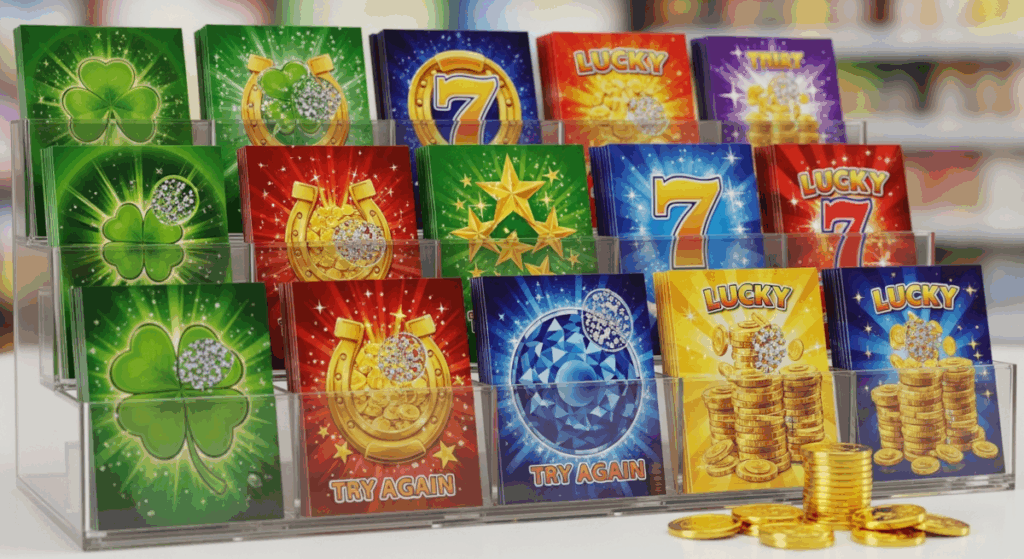 carte à gratter Scratchcards